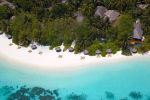 Maldivas: lugares de interés - Playa de Maldivas